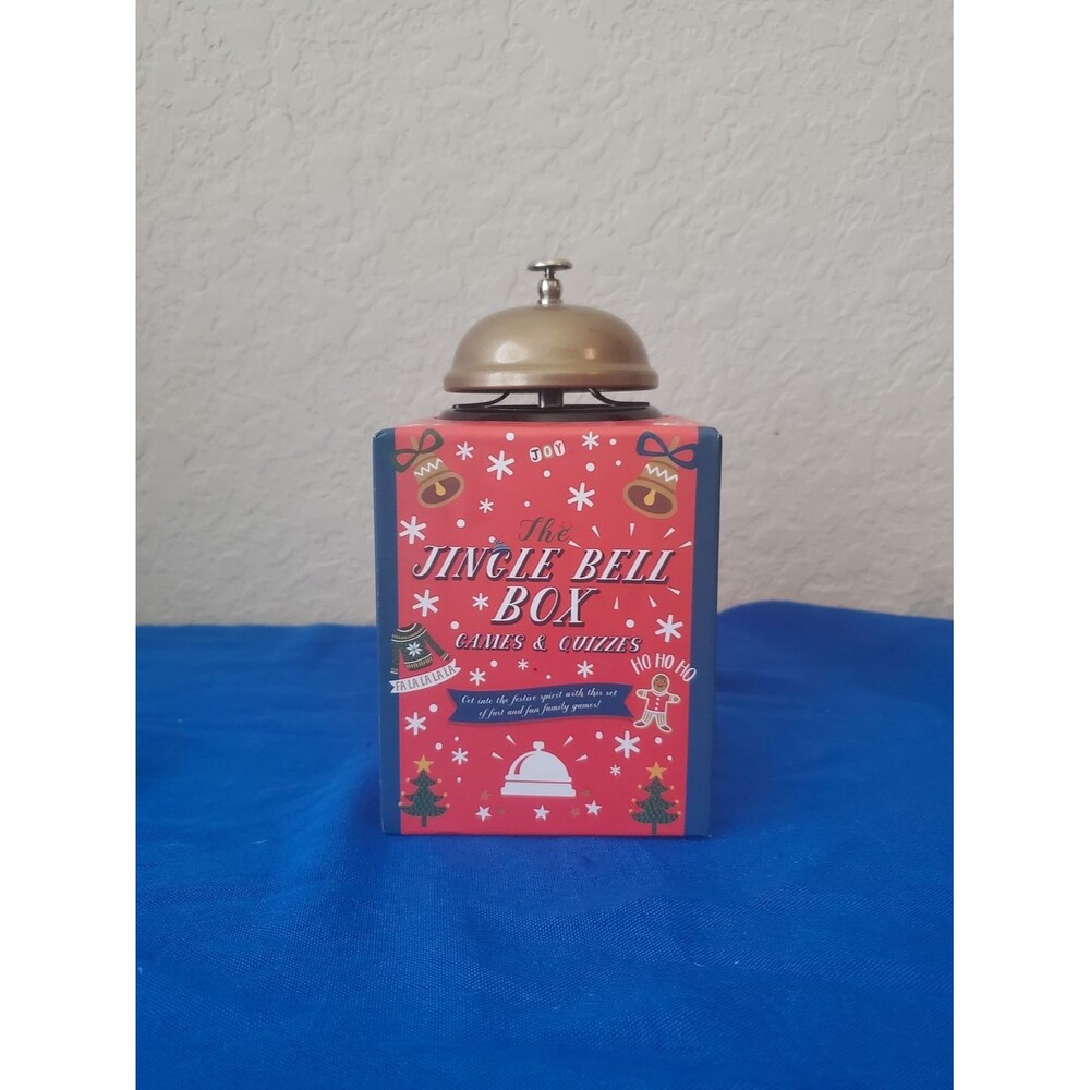 Professor Puzzle The Jingle Bell Box Christmas Games & Quizzes Family Holiday